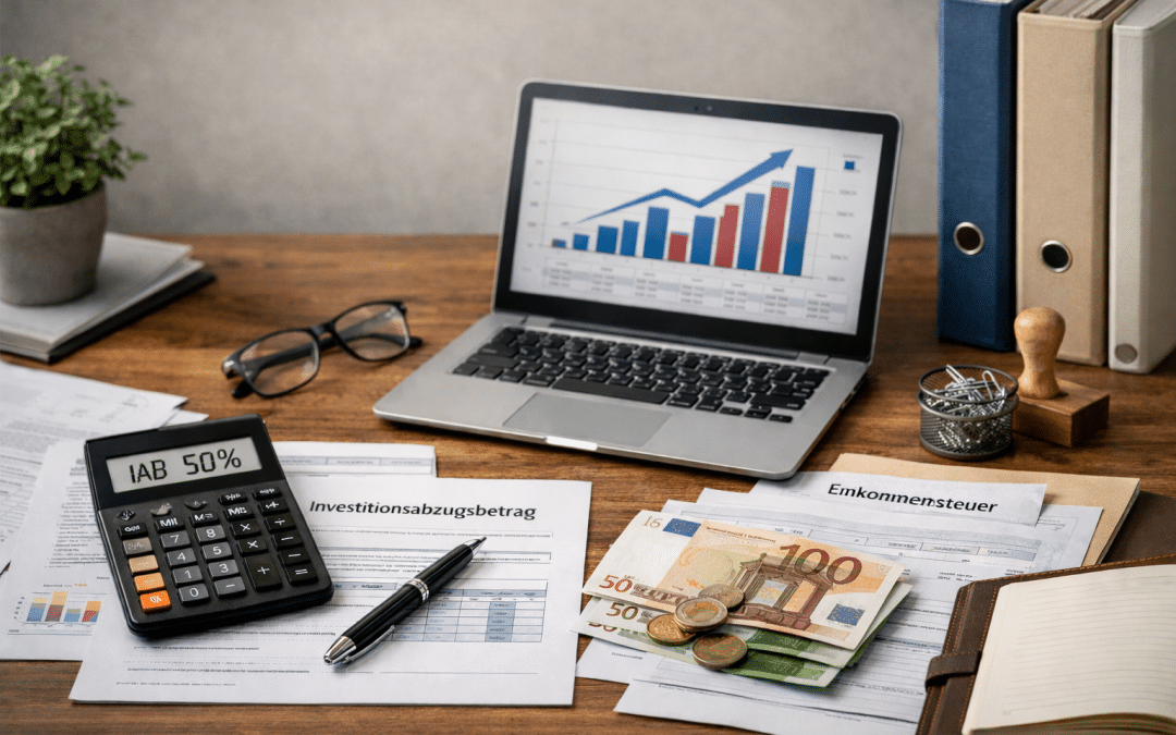 Steuervorteil für KMU: Investitionsabzugsbetrag richtig nutzen – typische Fehler vermeiden
